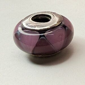 Pandora Raspberry Sorbet Murano Glass Charm 925 ALE